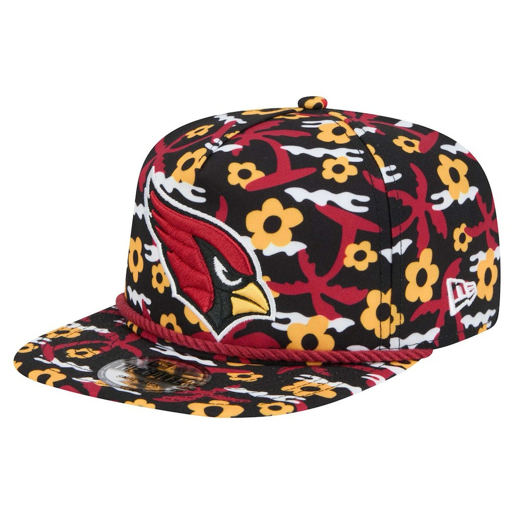 Arizona Cardinals New Era Wakey Wakey Golfer Snapback Hat Black - NFL