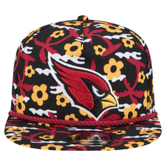 Arizona Cardinals New Era Wakey Wakey Golfer Snapback Hat Black - NFL