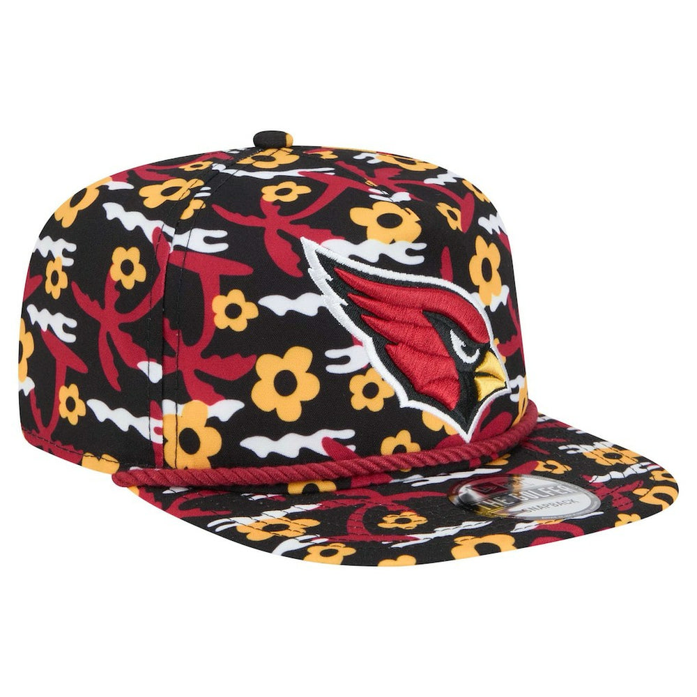 Arizona Cardinals New Era Wakey Wakey Golfer Snapback Hat Black - NFL