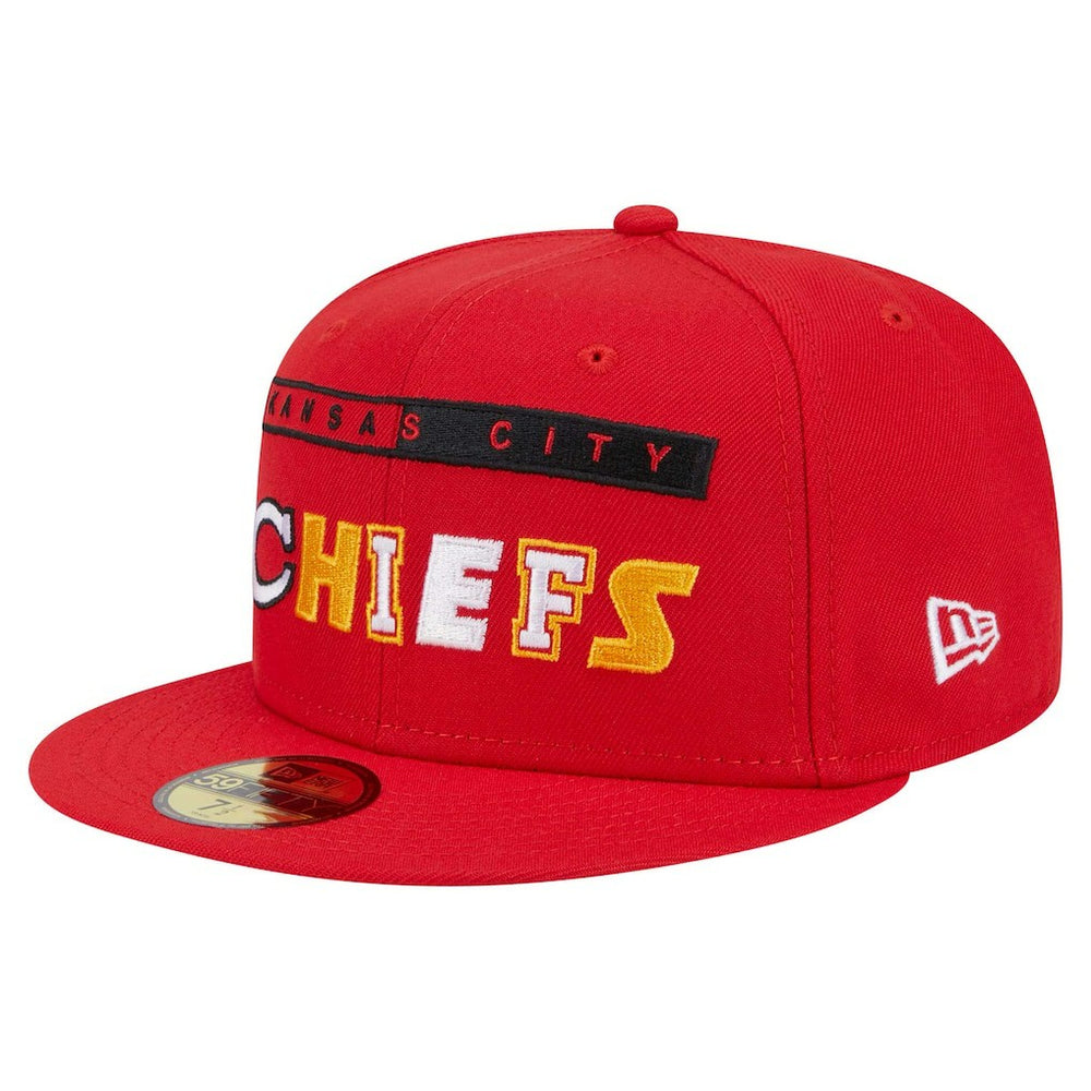 Kansas City Chiefs New Era Ransom 59FIFTY Fitted Hat Red - NFL