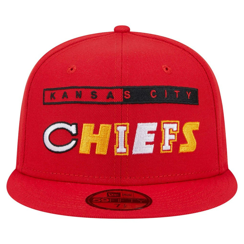 Kansas City Chiefs New Era Ransom 59FIFTY Fitted Hat Red - NFL