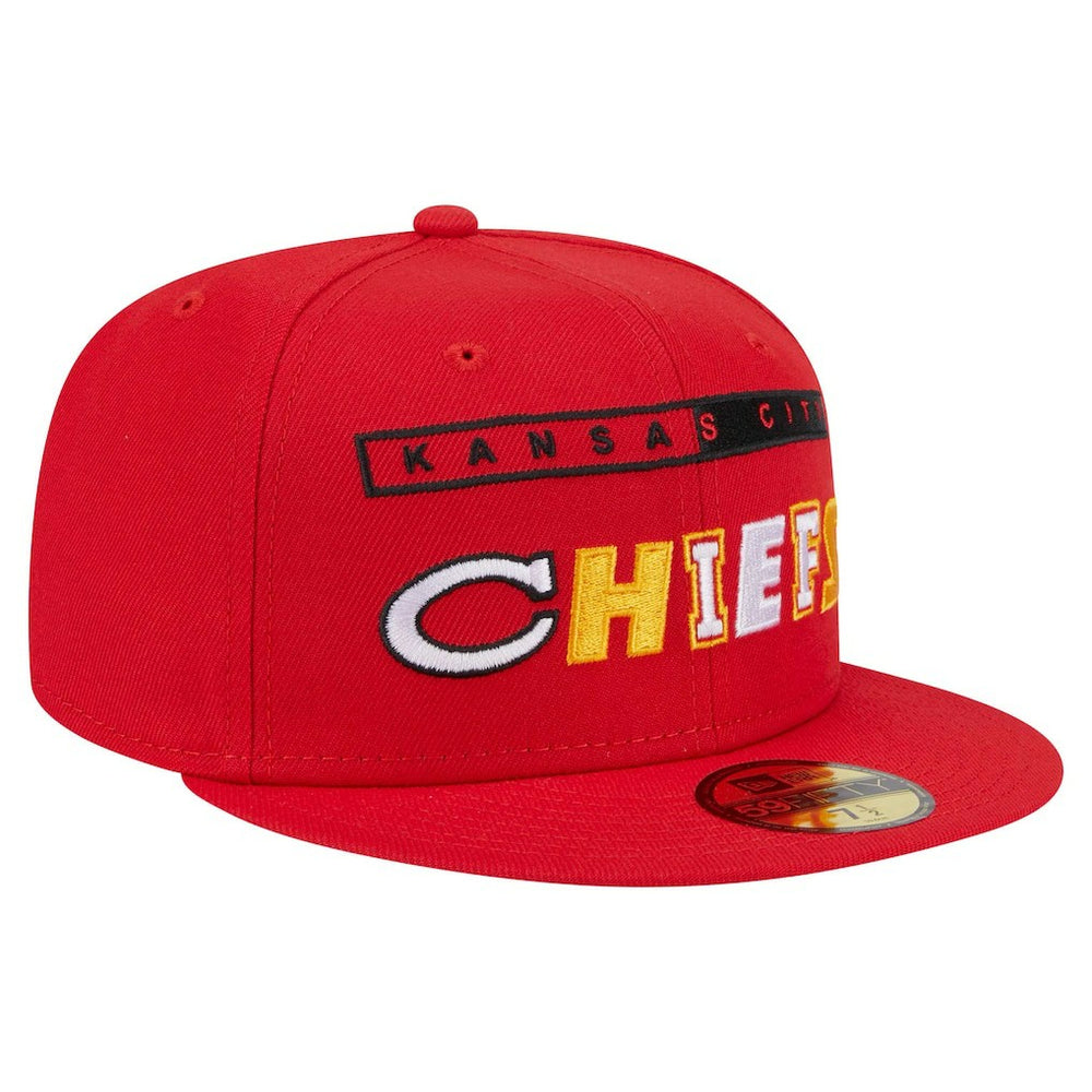 Kansas City Chiefs New Era Ransom 59FIFTY Fitted Hat Red - NFL