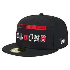 Atlanta Falcons New Era Ransom 59FIFTY Fitted Hat Black - NFL