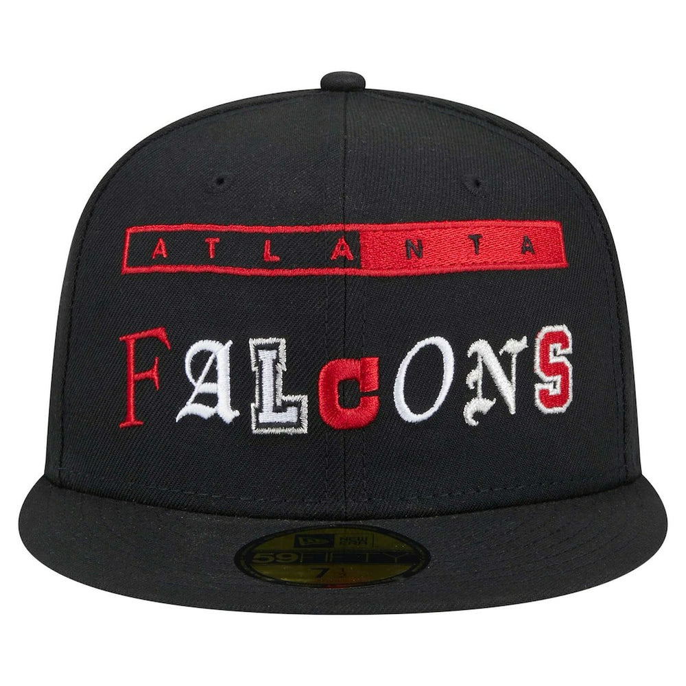 Atlanta Falcons New Era Ransom 59FIFTY Fitted Hat Black - NFL