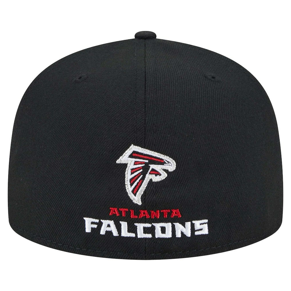 Atlanta Falcons New Era Ransom 59FIFTY Fitted Hat Black - NFL