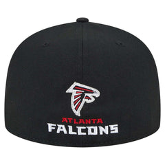 Atlanta Falcons New Era Ransom 59FIFTY Fitted Hat Black - NFL