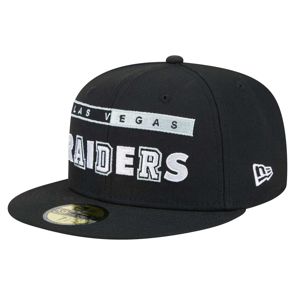 Las Vegas Raiders New Era Ransom 59FIFTY Fitted Hat Black - NFL