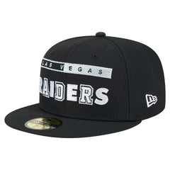 Las Vegas Raiders New Era Ransom 59FIFTY Fitted Hat Black - NFL