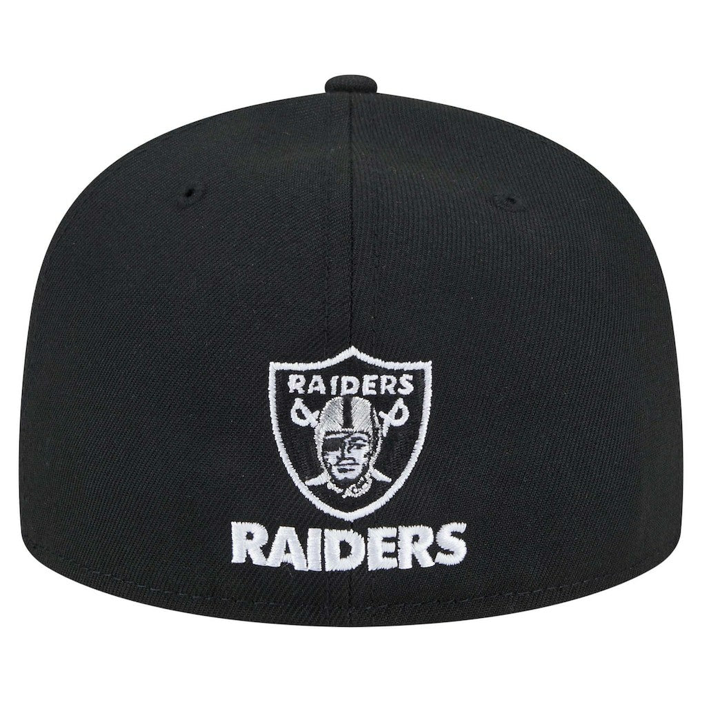 Las Vegas Raiders New Era Ransom 59FIFTY Fitted Hat Black - NFL