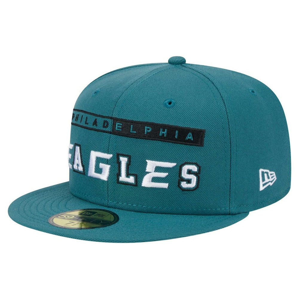 Philadelphia Eagles New Era Ransom 59FIFTY Fitted Hat Midnight Green - NFL
