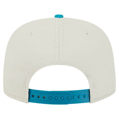 Jacksonville Jaguars New Era Athletic Golfer Snapback Hat Stone/Teal - NFL