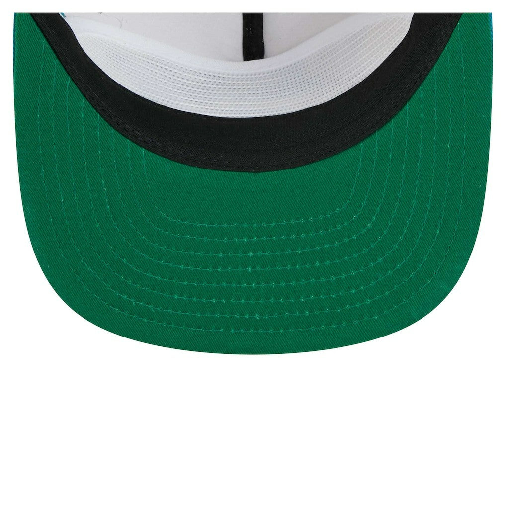 Jacksonville Jaguars New Era Athletic Golfer Snapback Hat Stone/Teal - NFL