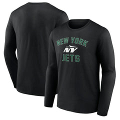 New York Jets Victory Arch Long Sleeve T-Shirt Black - NFL