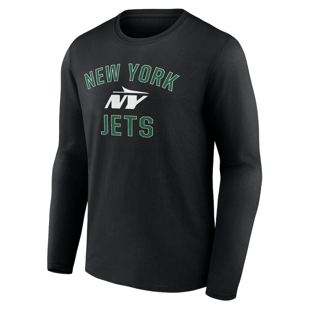 New York Jets Victory Arch Long Sleeve T-Shirt Black - NFL