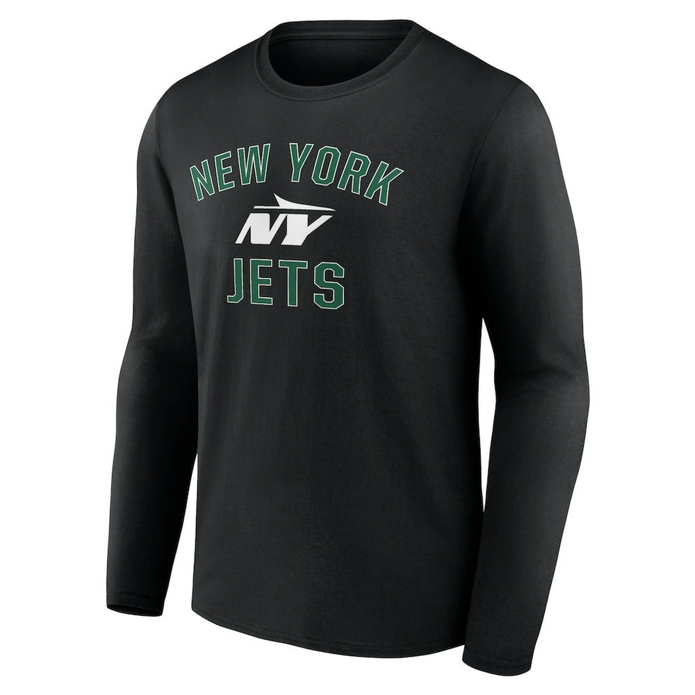 New York Jets Victory Arch Long Sleeve T-Shirt Black - NFL