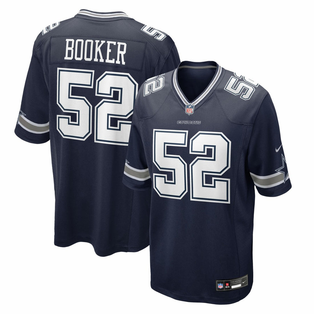 Tyler Booker Dallas Cowboys 2025 NFL Draft First Round Pick Game Jersey Navy - Nike