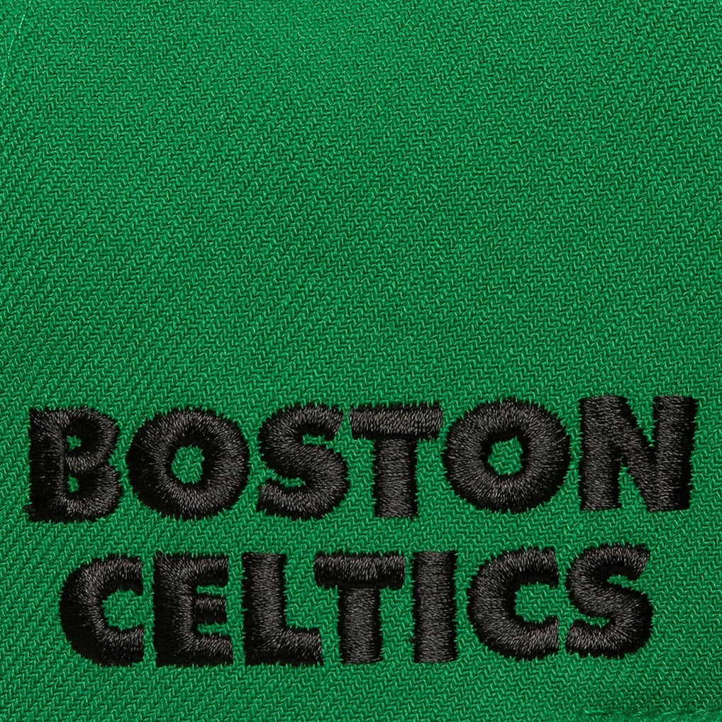 Mitchell & Ness - Boston Celtics Starlight Snapback Hat - Kelly Green