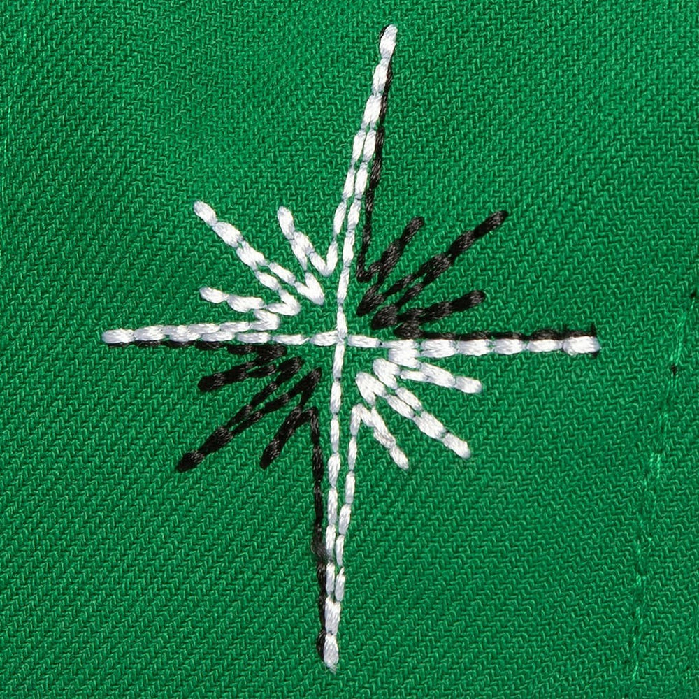 Mitchell & Ness - Boston Celtics Starlight Snapback Hat - Kelly Green