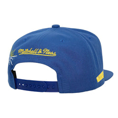 Mitchell & Ness - Golden State Warriors Starlight Snapback Hat - Royal