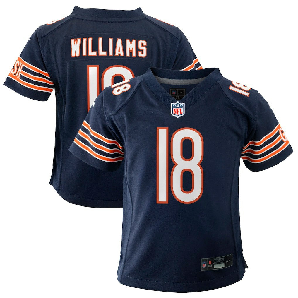 Caleb Williams Chicago Bears Youth Game Jersey Navy - Nike
