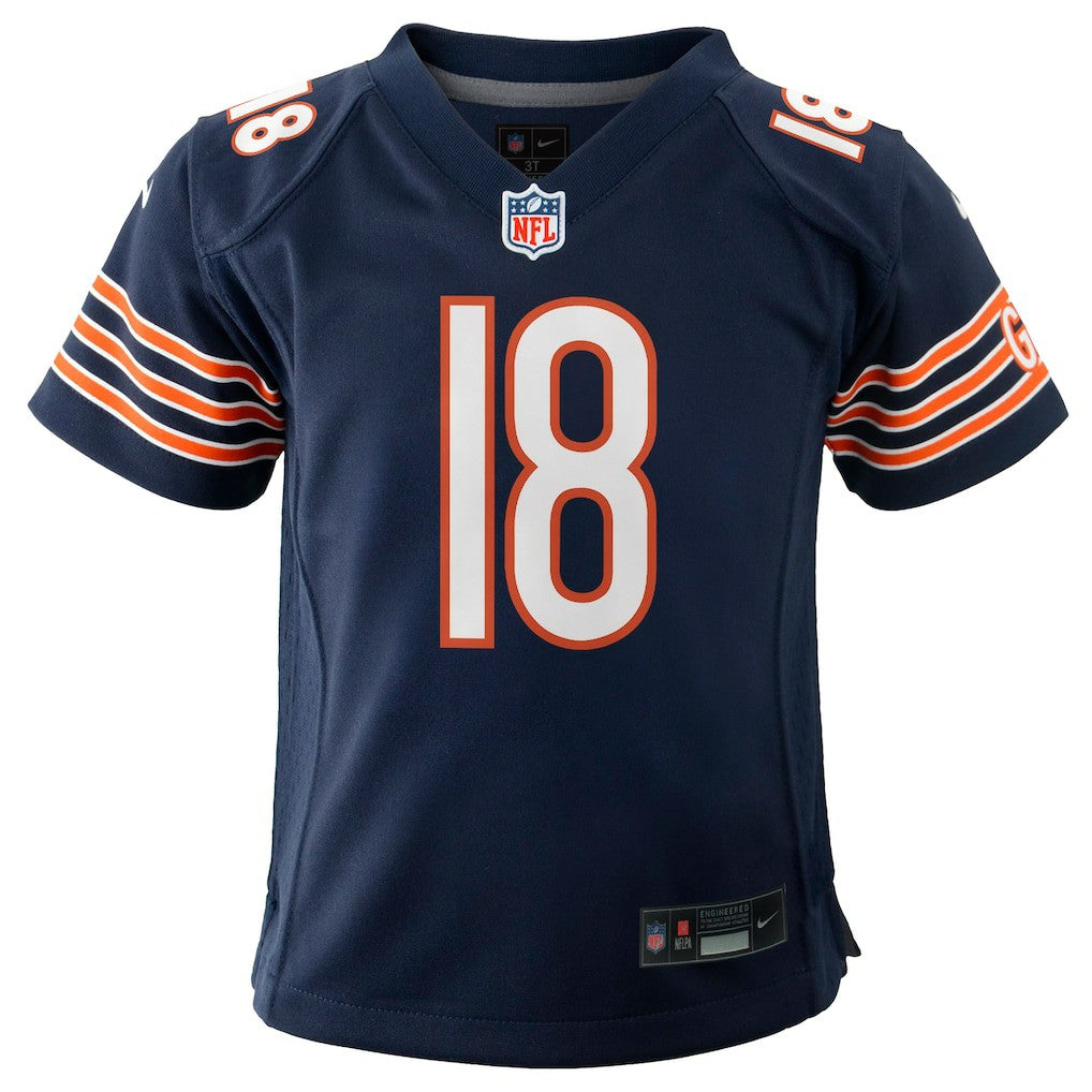 Caleb Williams Chicago Bears Youth Game Jersey Navy - Nike