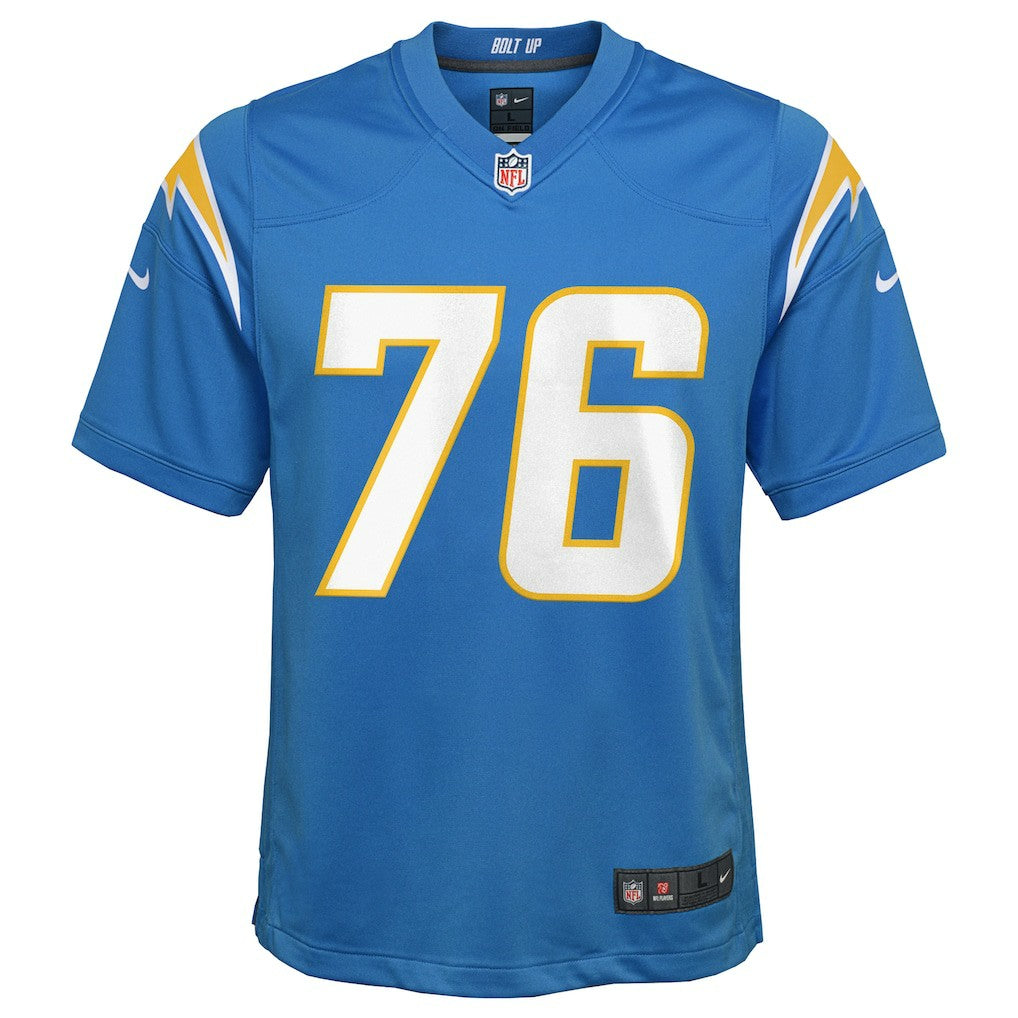 Joe Alt Los Angeles Chargers Youth Game Jersey - Powder Blue | NFL Jerseys