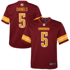 Jayden Daniels Washington Commanders Youth Game Jersey Burgundy - Nike