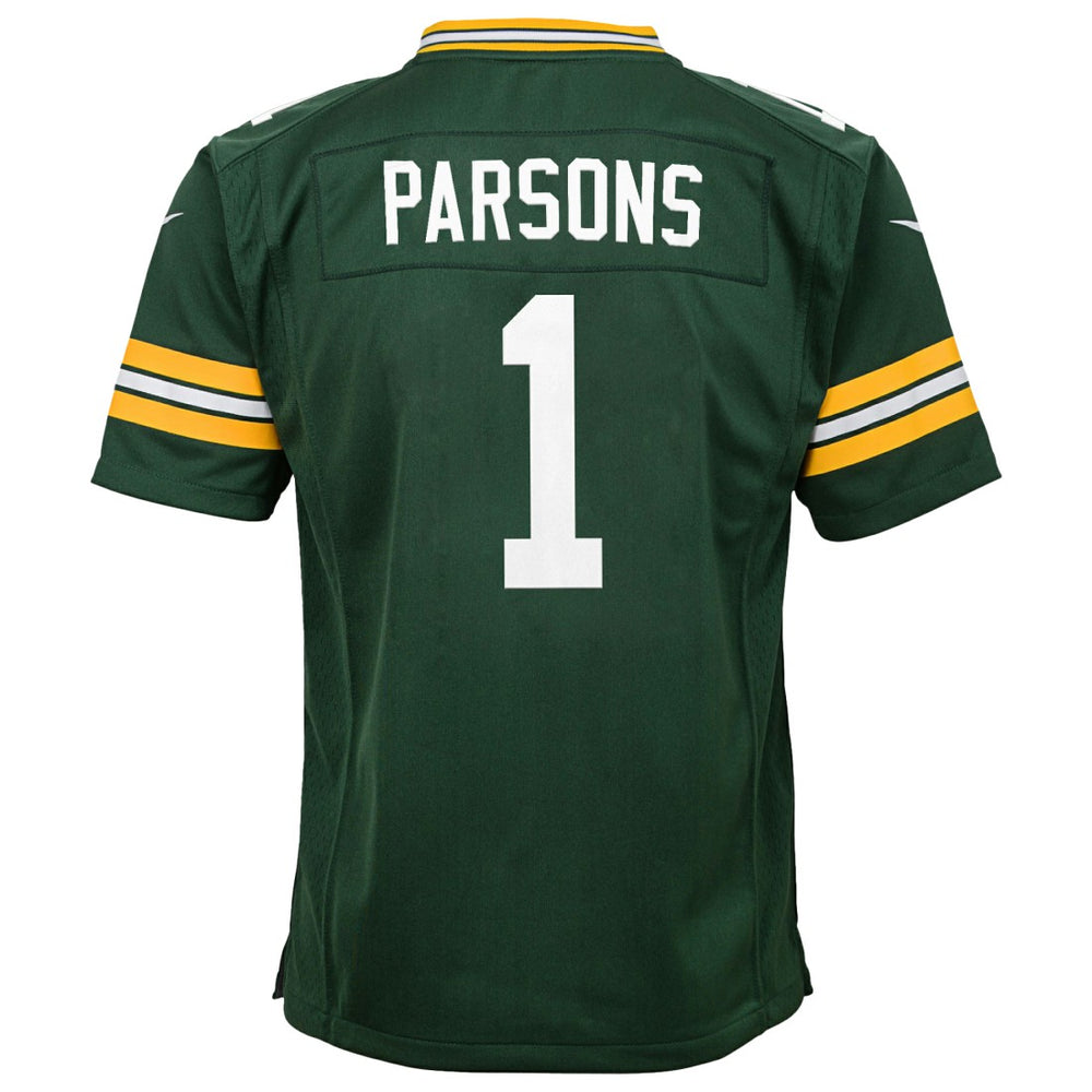 Micah Parsons Green Bay Packers Youth Game Player Jersey Green - Nike