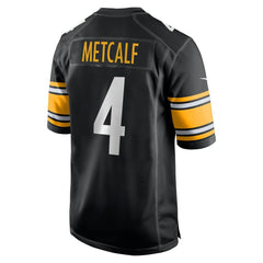 DK Metcalf Pittsburgh Steelers Youth Game Jersey Black - Nike