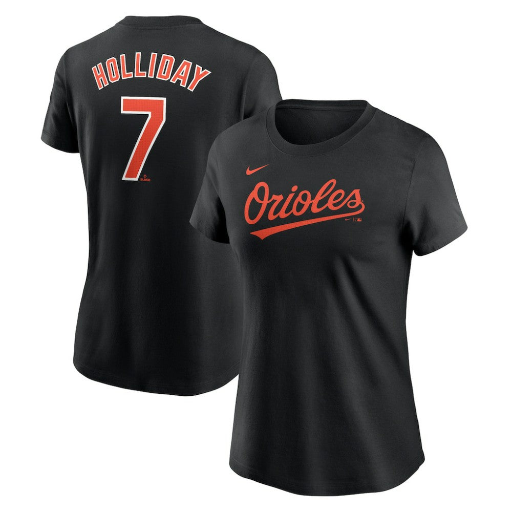 Jackson Holliday Baltimore Orioles Nike Women's Cooperstown Collection Fuse Name & Number T-Shirt On Sale