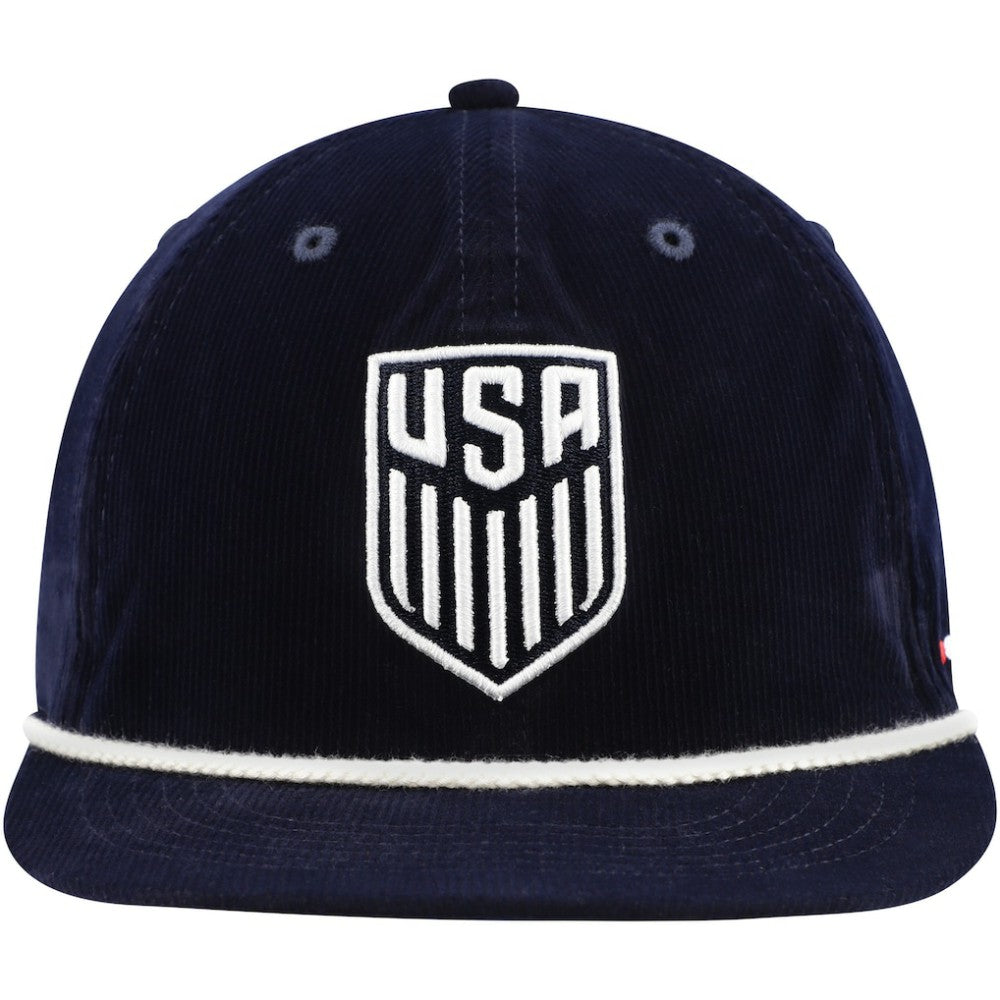 USMNT Unisex Snow Beach Corduroy Adjustable Hat - Navy