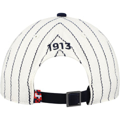 USMNT Fan Ink Unisex Yankee Adjustable Hat - White/Navy