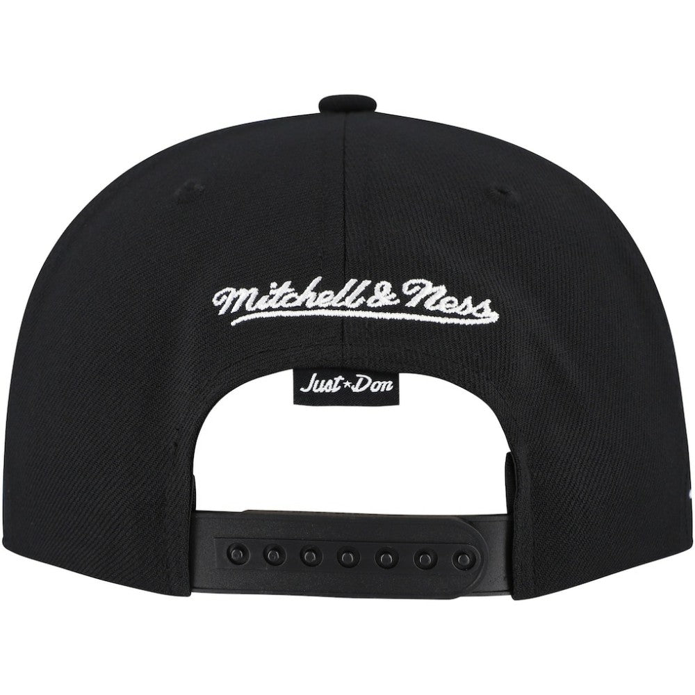 Pittsburgh Pirates Mitchell & Ness Just Don x MLB Lux Script Snapback Hat Sale