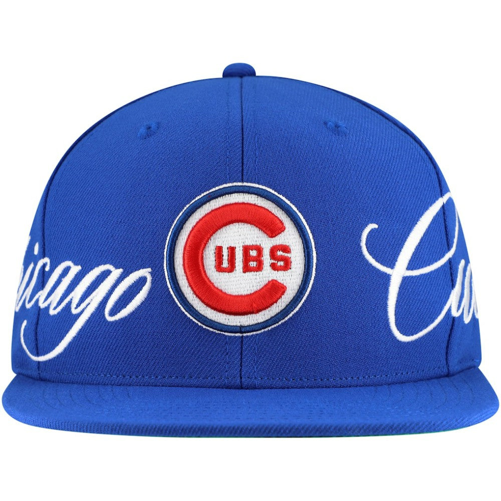 Chicago Cubs Mitchell & Ness Just Don x MLB Lux Script Snapback Hat Near Me