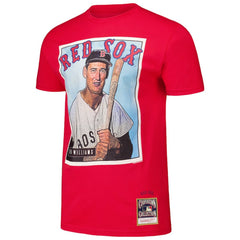 Ted Williams Boston Red Sox Mitchell & Ness Cooperstown Collection Collectors Connection T-Shirt Sale