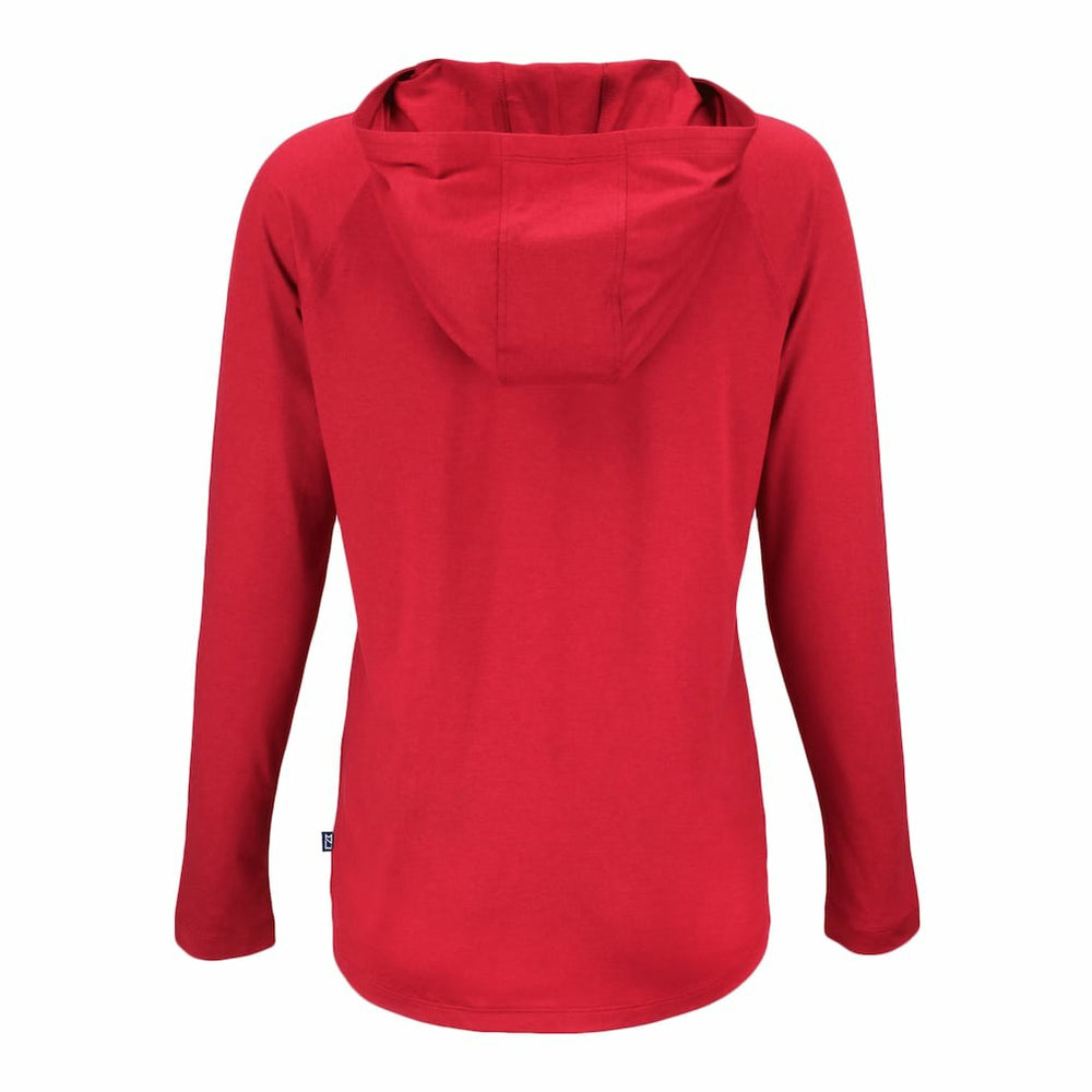 Arizona Cardinals Cutter & Buck Women's Coastline Epic Comfort Eco Recycled Raglan Pullover Hoodie Red - NFL