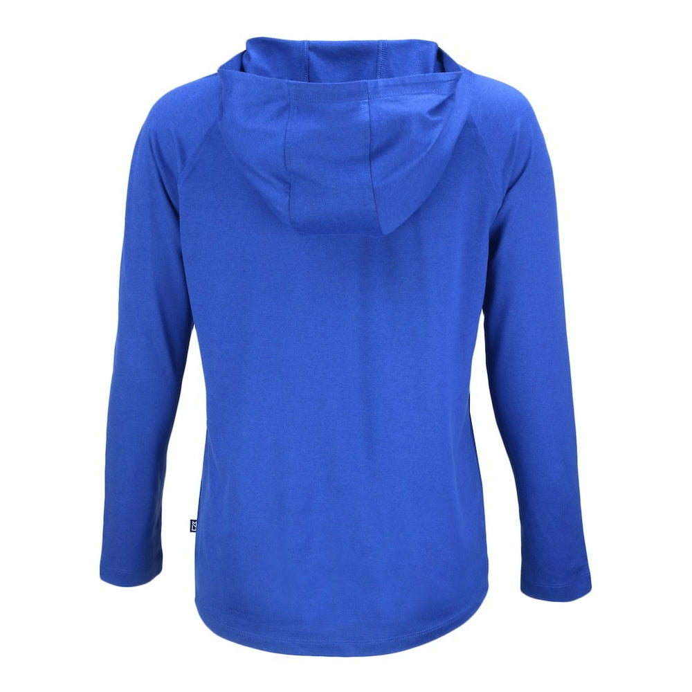 Indianapolis Colts Cutter & Buck Women's Coastline Epic Comfort Eco Recycled Raglan Pullover Hoodie Blue - NFL