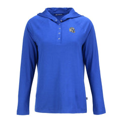 Indianapolis Colts Cutter & Buck Women's Coastline Epic Comfort Eco Recycled Raglan Pullover Hoodie Royal - NFL