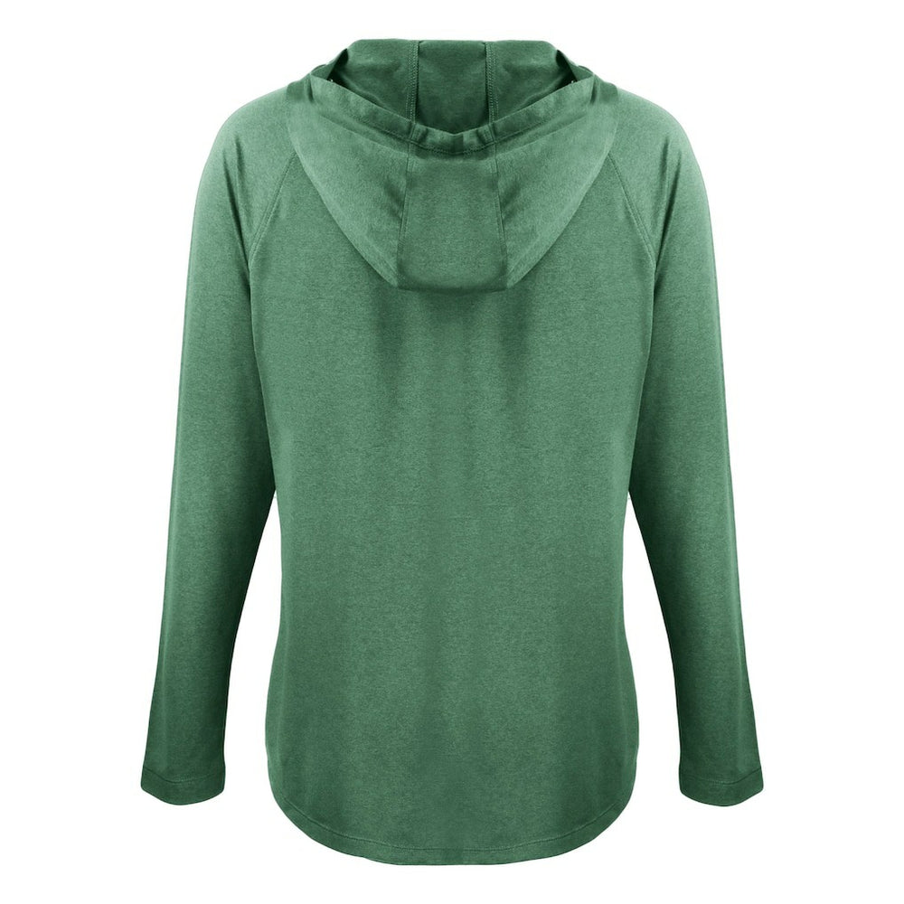 Green Bay Packers Cutter & Buck Women's Coastline Epic Comfort Eco Recycled Raglan Pullover Hoodie Hunter Green - NFL