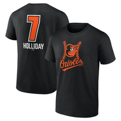 Jackson Holliday Baltimore Orioles Fastball Player Name & Number T-Shirt for sale