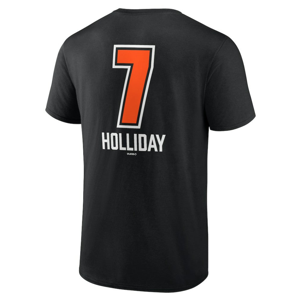 Jackson Holliday Baltimore Orioles Fastball Player Name & Number T-Shirt for sale