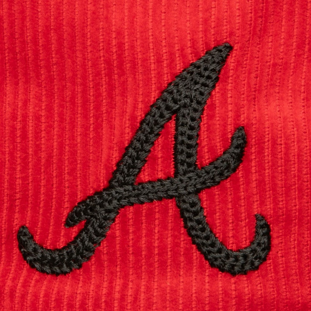 Mitchell & Ness  Atlanta Braves Male Adult Corduroy Snapback Hat Clearance