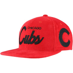 Mitchell & Ness  Chicago Cubs Male Adult Corduroy Snapback Hat Online