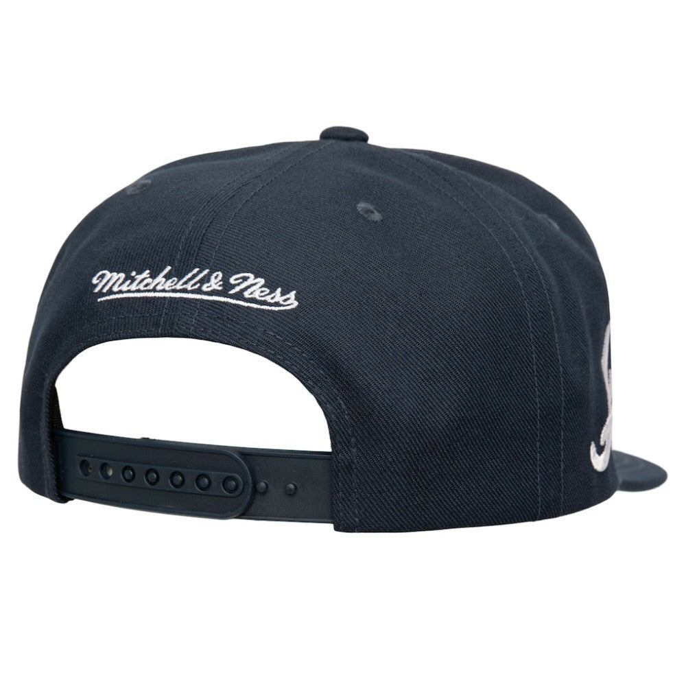 Atlanta Braves Mitchell & Ness Double Up Snapback Hat Near Me