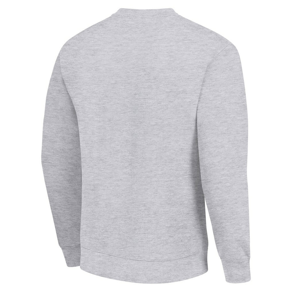 Pittsburgh Steelers Starter Half Helmet Team Graphic Tri-Blend Fleece Pullover Sweatshirt Heather Gray - NFL