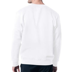 Cleveland Browns Starter Color Scratch Team Graphic Fleece Pullover Sweatshirt White - NFL