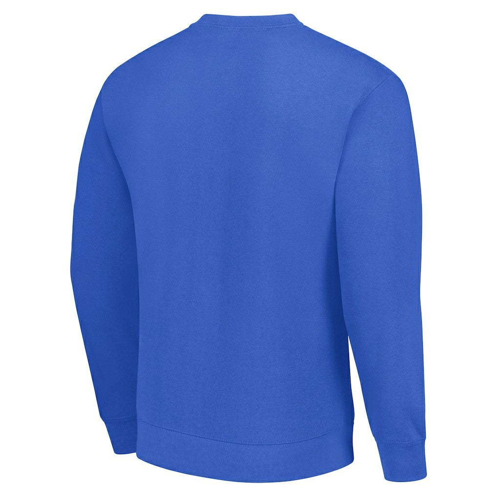 Buffalo Bills Starter Half Ball Team Graphic Tri-Blend Fleece Pullover Sweatshirt Royal - NFL