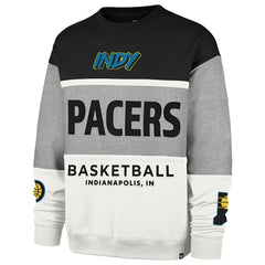 47 brand - Indiana Pacers '47 Unisex 2024/25 City Edition On Five Maximalist Pullover Sweatshirt - Gray