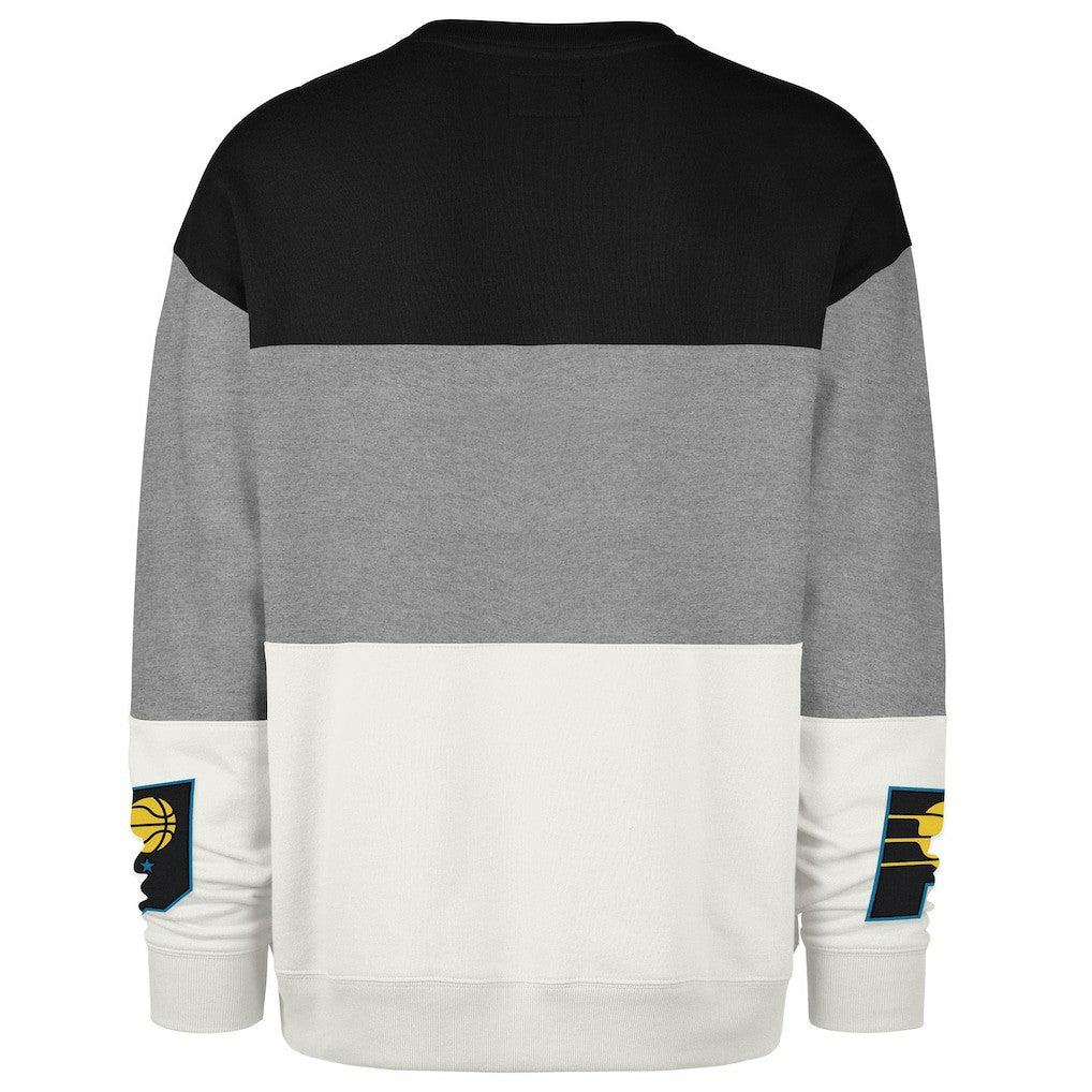 47 brand - Indiana Pacers '47 Unisex 2024/25 City Edition On Five Maximalist Pullover Sweatshirt - Gray
