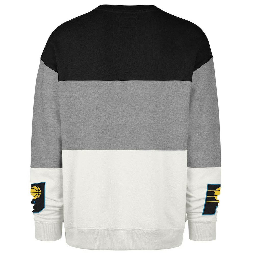 47 brand - Indiana Pacers '47 Unisex 2024/25 City Edition On Five Maximalist Pullover Sweatshirt - Gray